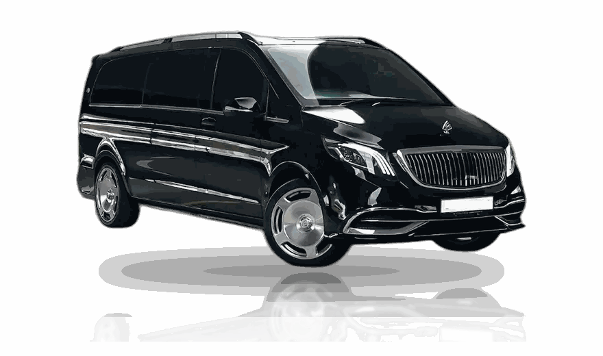 Maybach-converted Mercedes Vito for VIP transfers to Side and Belek
